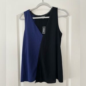 NWT Express Two-Tone Sleeveless Top